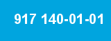 917 140-01-01 917 140-01-01